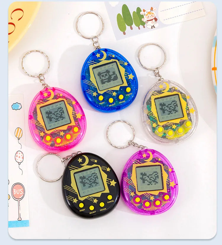 Pet machine, feeding elf, handheld electronic pet machine, nostalgic game machine, childhood toys for boys and girls, gifts