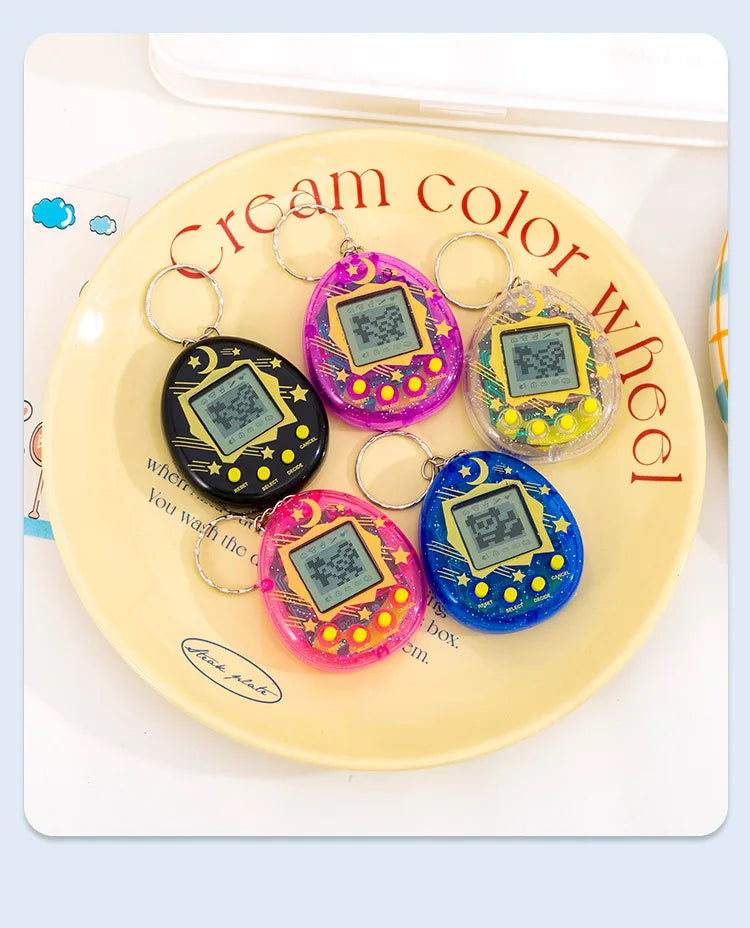 Pet machine, feeding elf, handheld electronic pet machine, nostalgic game machine, childhood toys for boys and girls, gifts